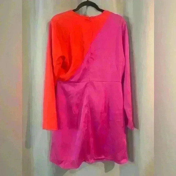 Women’s Pink&Orange Dee Elly Dress - Picture 3 of 8